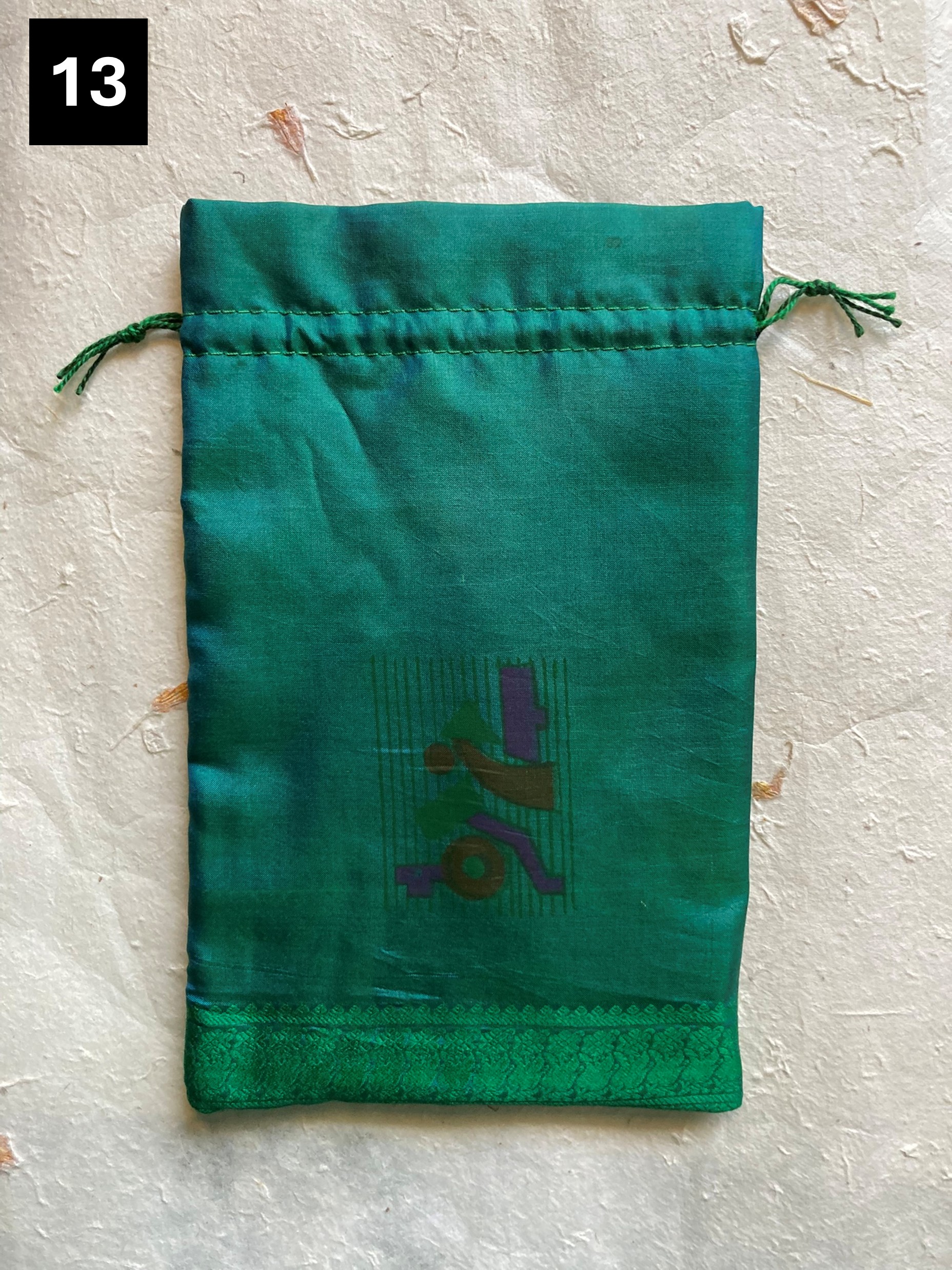 Tarot Bags - Recycled Vintage Sari Silk - Image 14