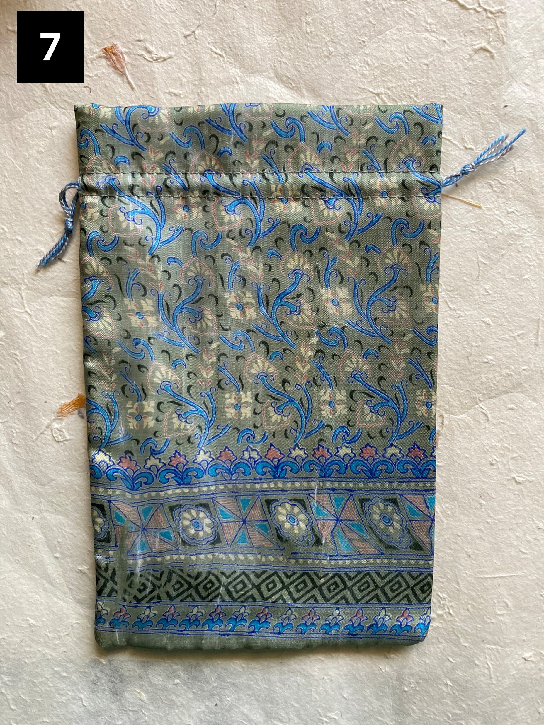Tarot Bags - Recycled Vintage Sari Silk - Image 8