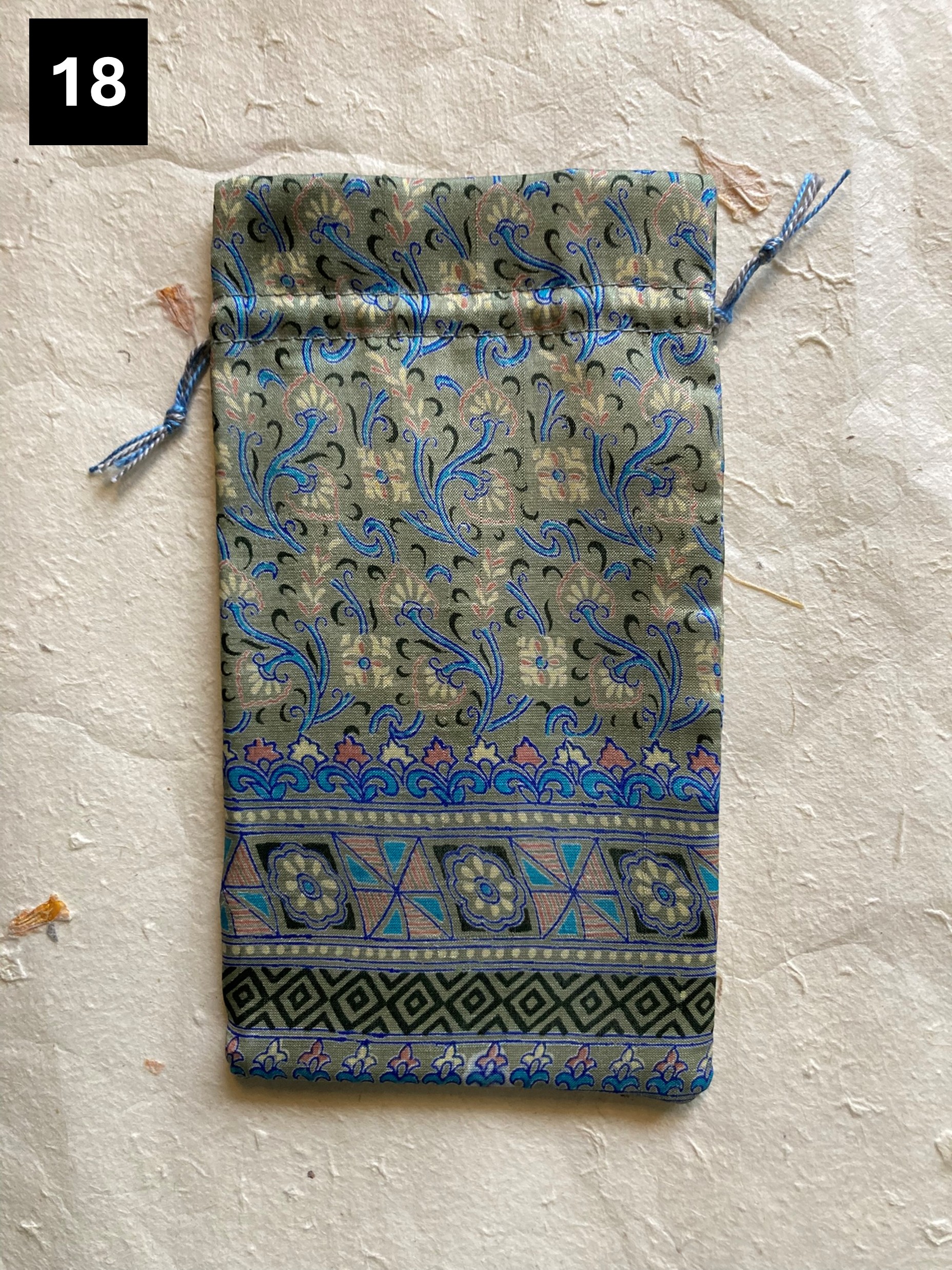 Tarot Bags - Recycled Vintage Sari Silk - Image 9